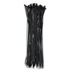 South Main Hardware 11" Black UV Resistant 40-lb. Zip Ties - 50PK 200105-50